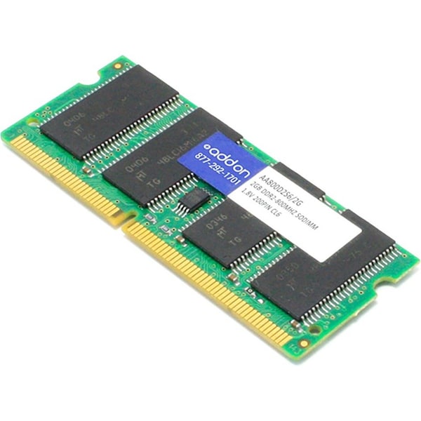 Add-On Addon Jedec Standard 2Gb Ddr2-800Mhz Unbuffered Dual Rank 1.8V AA800D2S6/2G - main